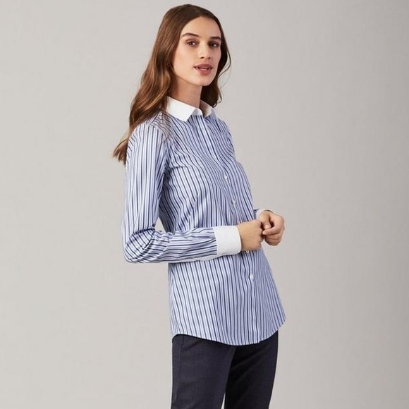 Brooks Brothers Tops - Brooks brothers fitted stripe button up